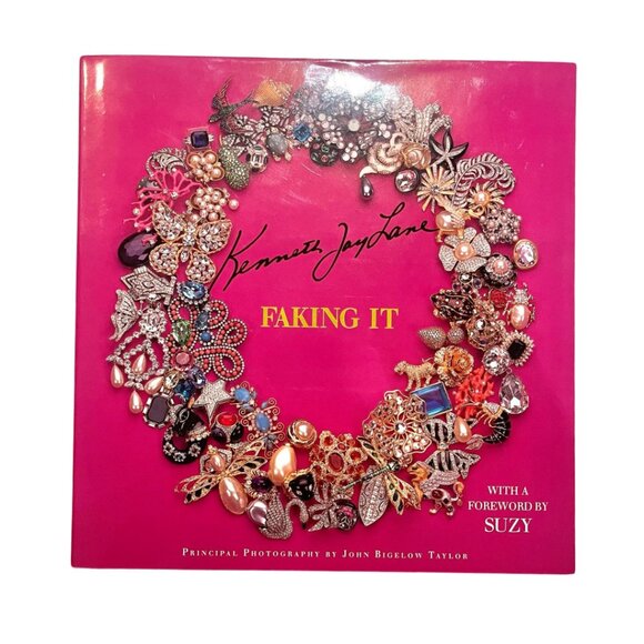 Kenneth Jay Lane : Faking It by Harrice Simons Miller and Kenneth Jay Lane... - Picture 1 of 2